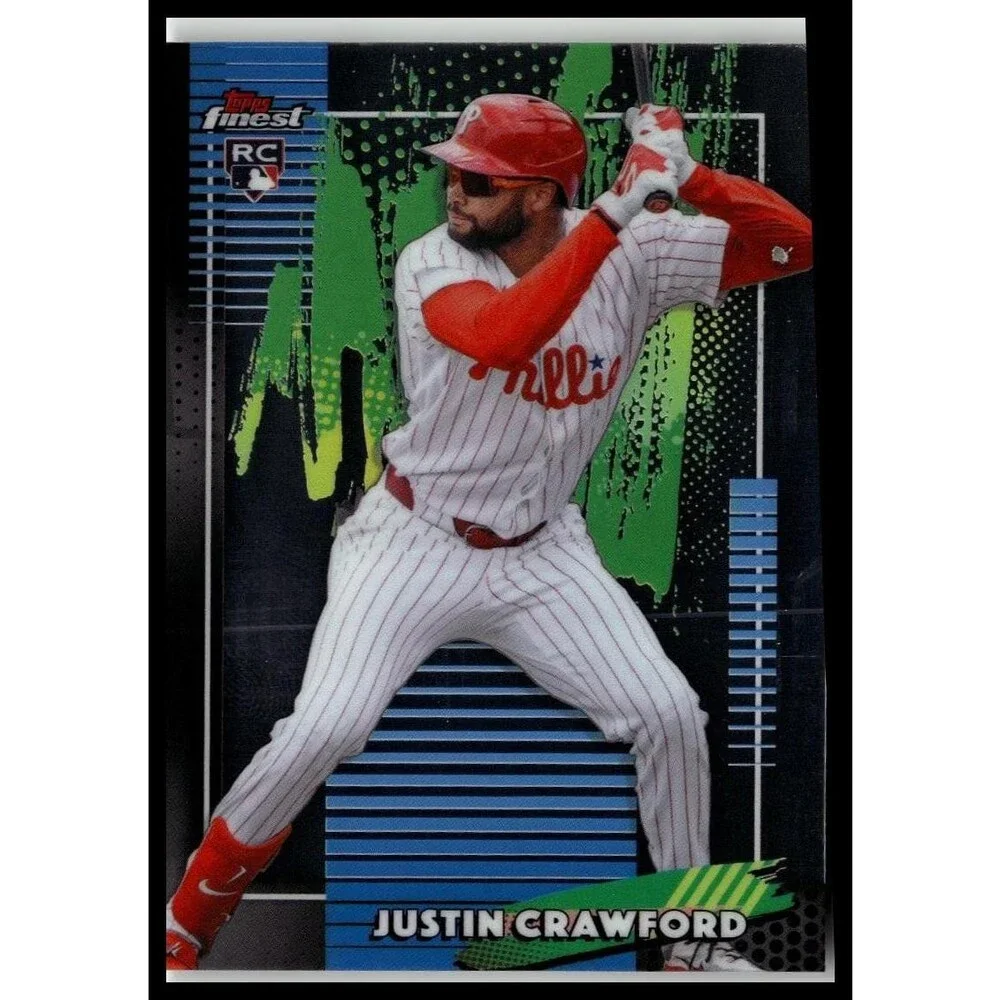 2026 Finest Justin Crawford Common Base Rookie RC Phillies